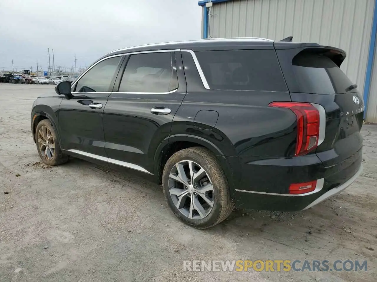 2 Photograph of a damaged car KM8R5DHE3MU268468 HYUNDAI PALISADE 2021