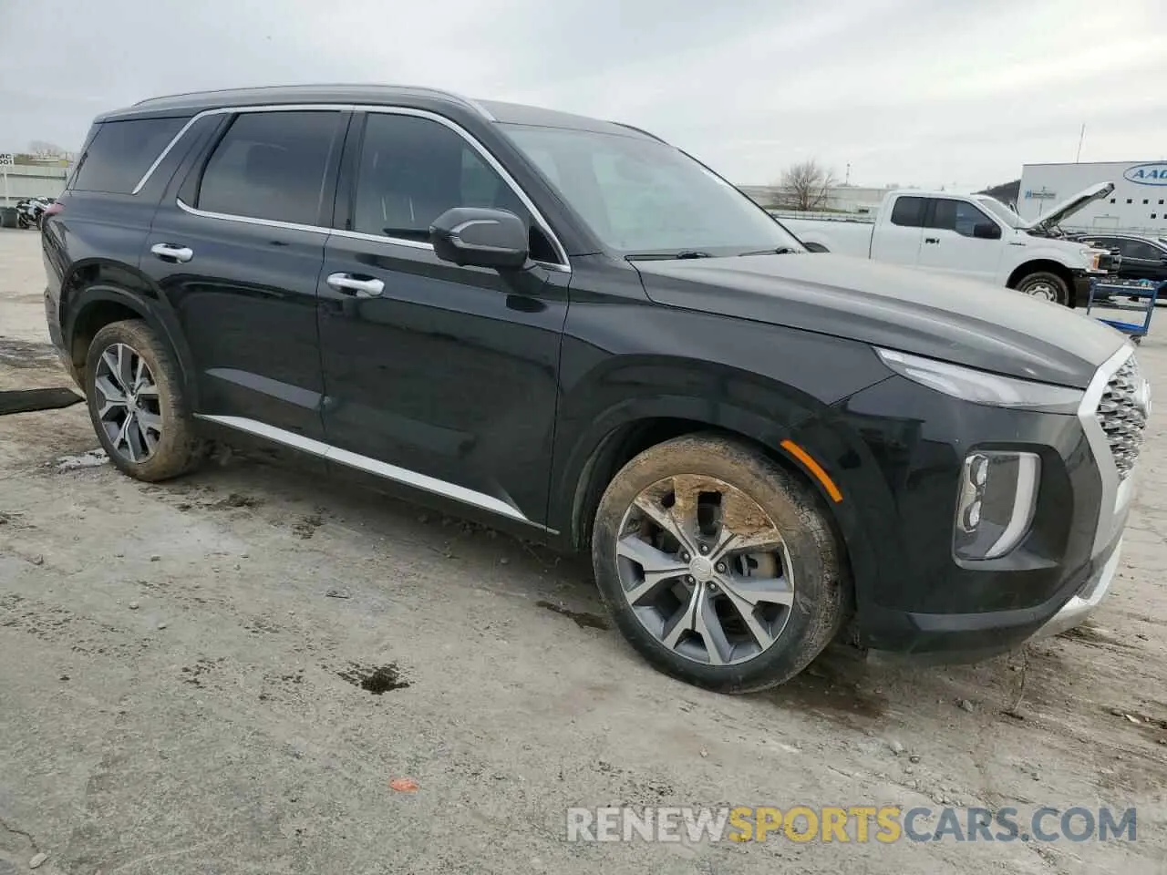4 Photograph of a damaged car KM8R5DHE3MU268468 HYUNDAI PALISADE 2021