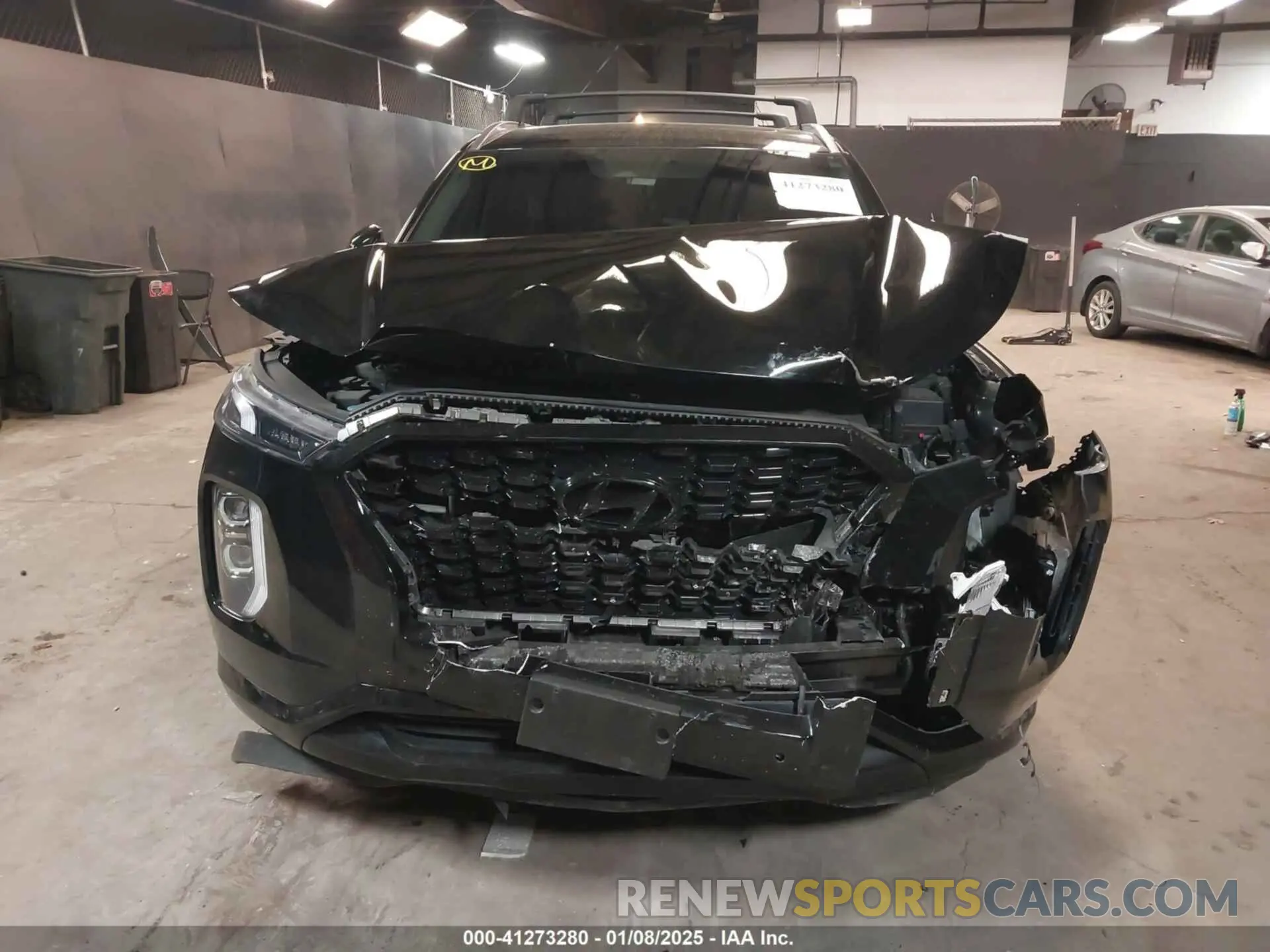 12 Фотография поврежденного автомобиля KM8R5DHE4MU205007 HYUNDAI PALISADE 2021