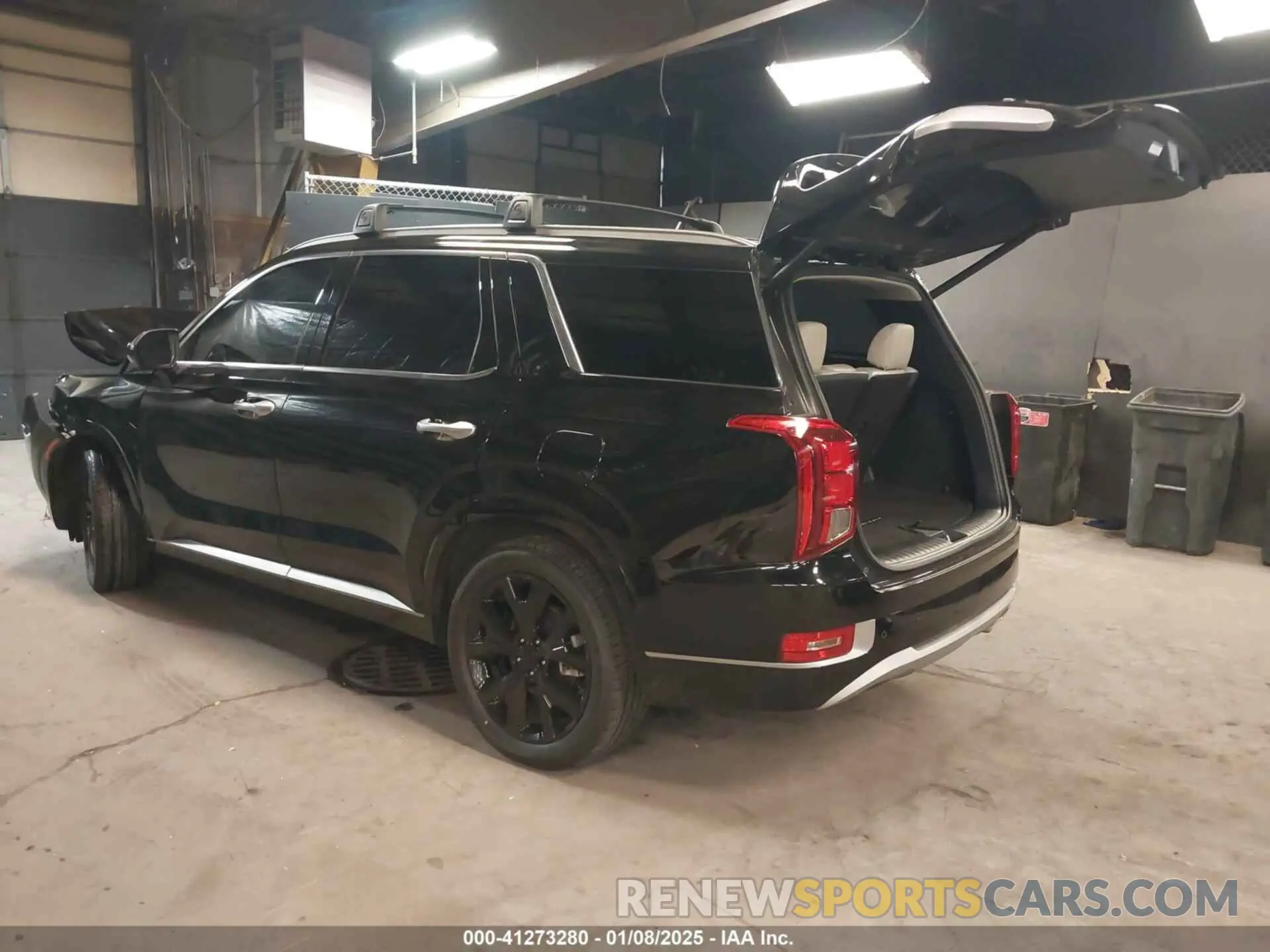 3 Фотография поврежденного автомобиля KM8R5DHE4MU205007 HYUNDAI PALISADE 2021
