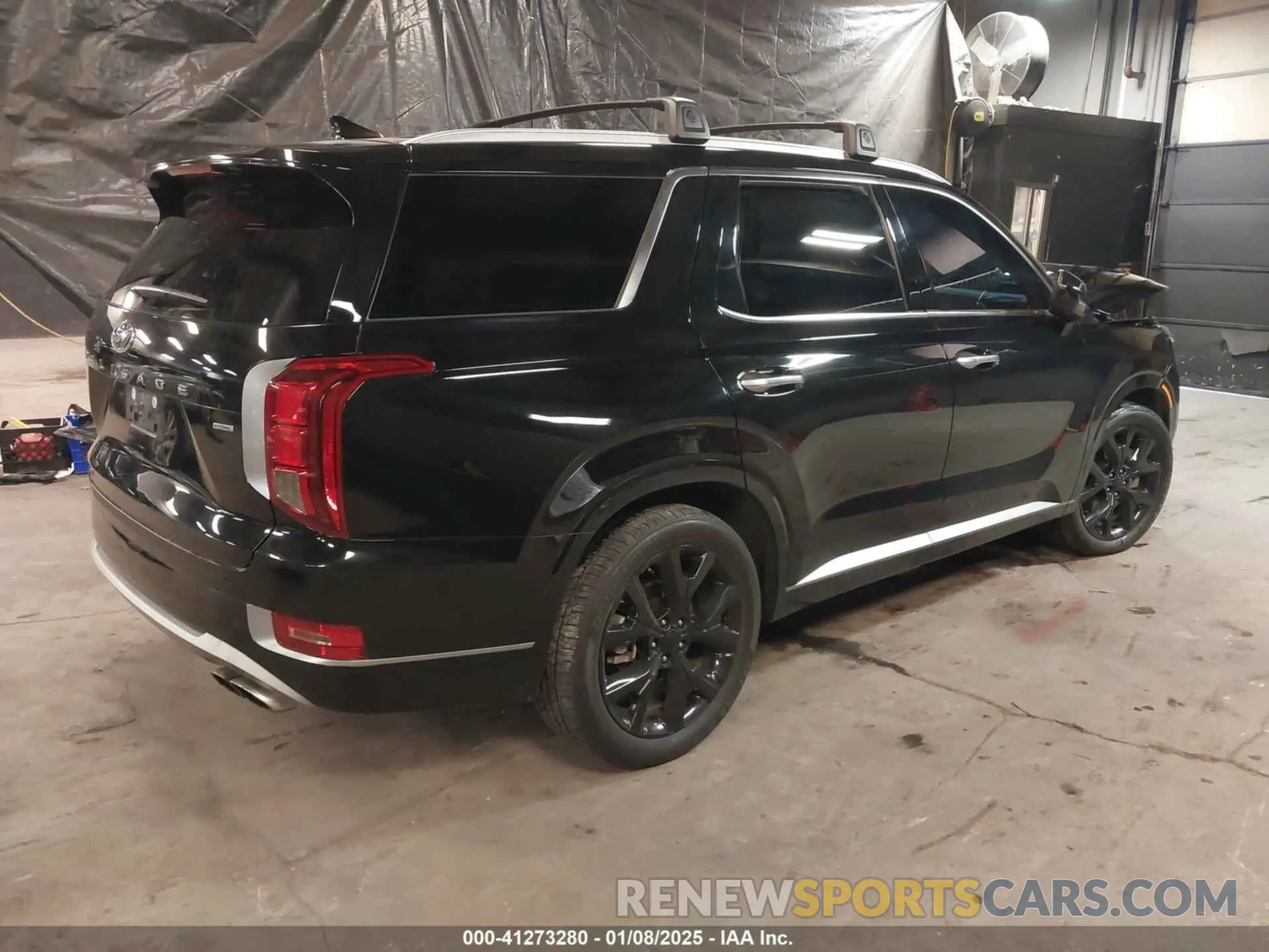 4 Фотография поврежденного автомобиля KM8R5DHE4MU205007 HYUNDAI PALISADE 2021