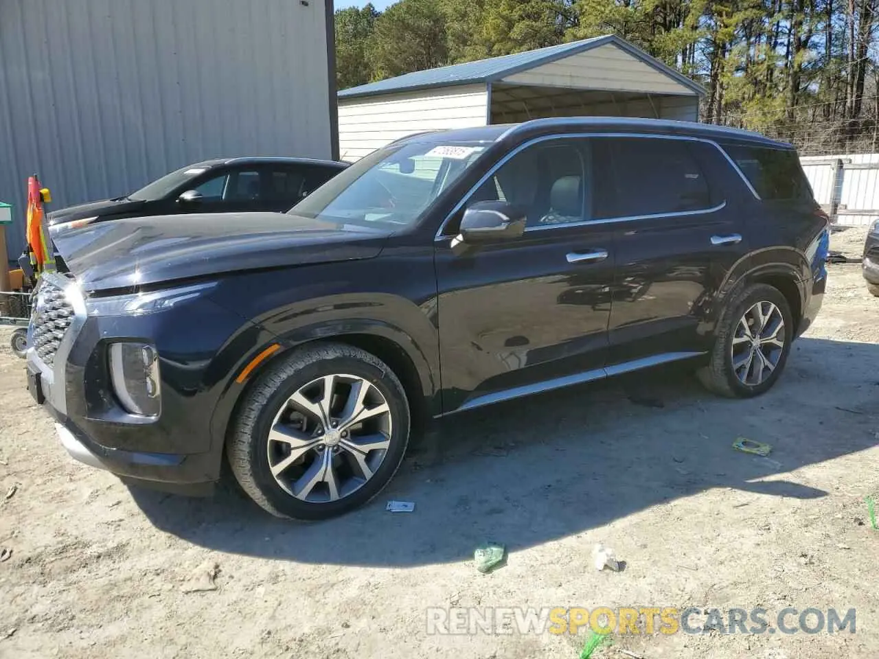 1 Фотография поврежденного автомобиля KM8R5DHE4MU250772 HYUNDAI PALISADE 2021