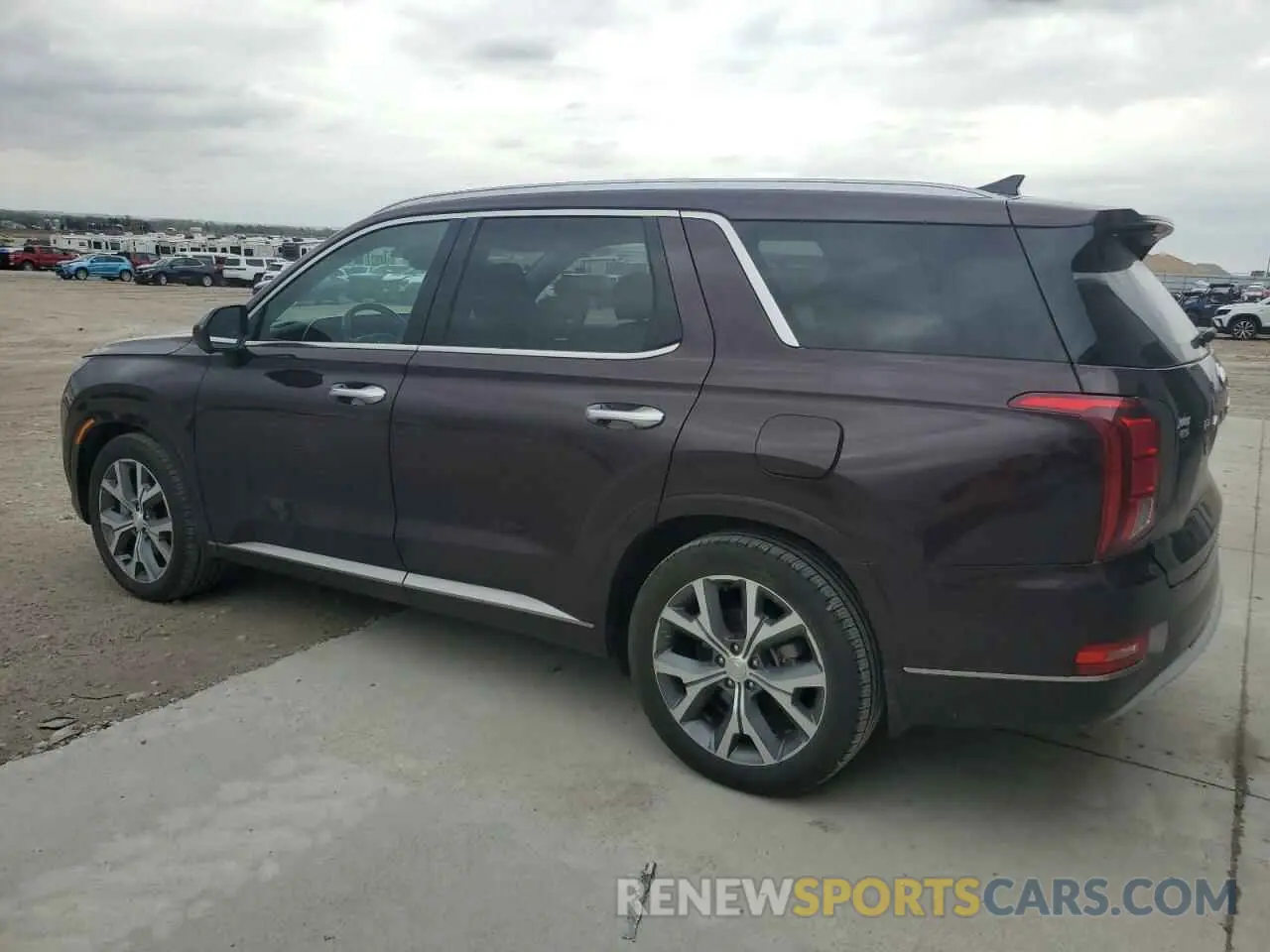 2 Photograph of a damaged car KM8R5DHE5MU189707 HYUNDAI PALISADE 2021