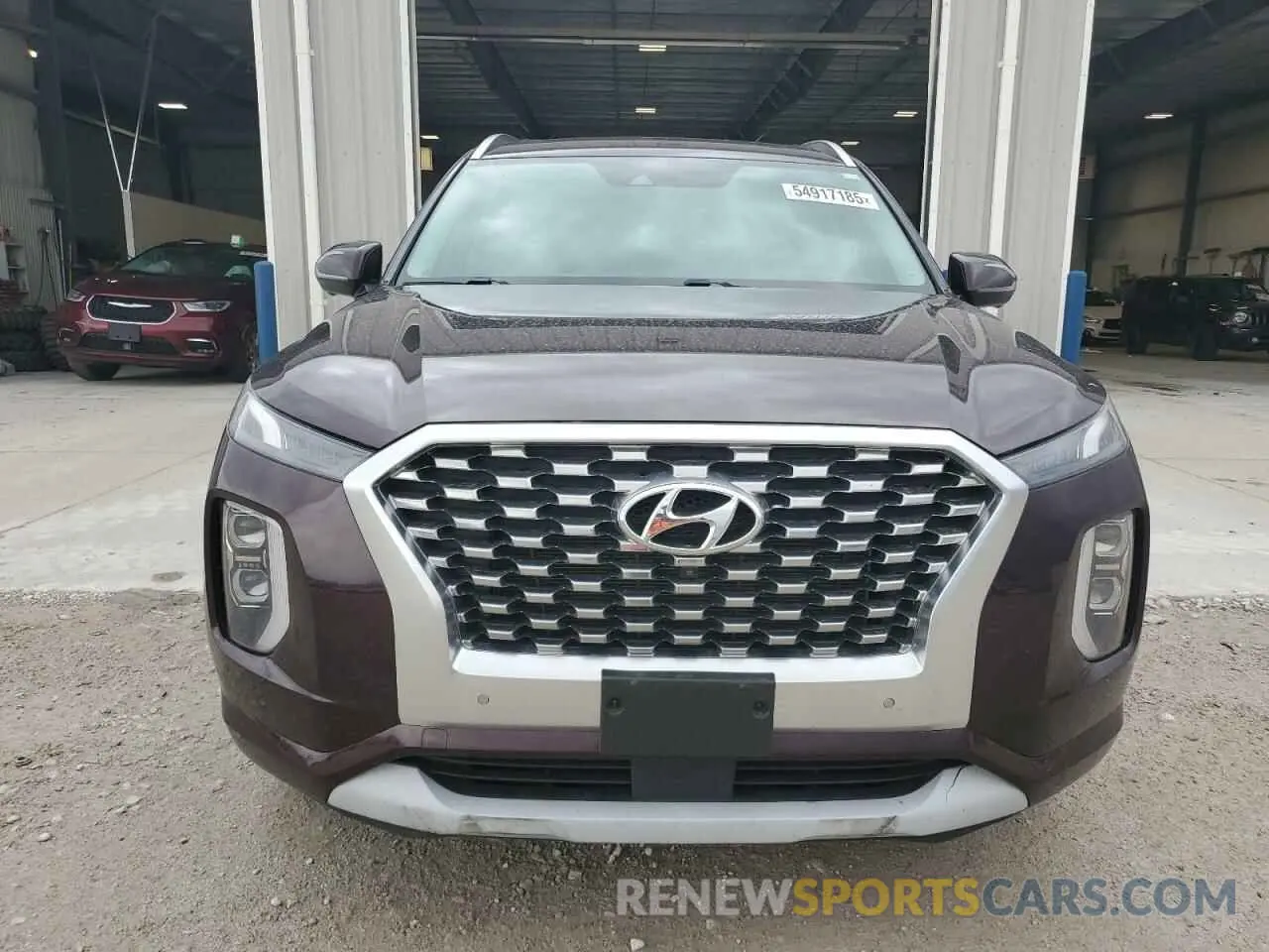 5 Photograph of a damaged car KM8R5DHE5MU189707 HYUNDAI PALISADE 2021