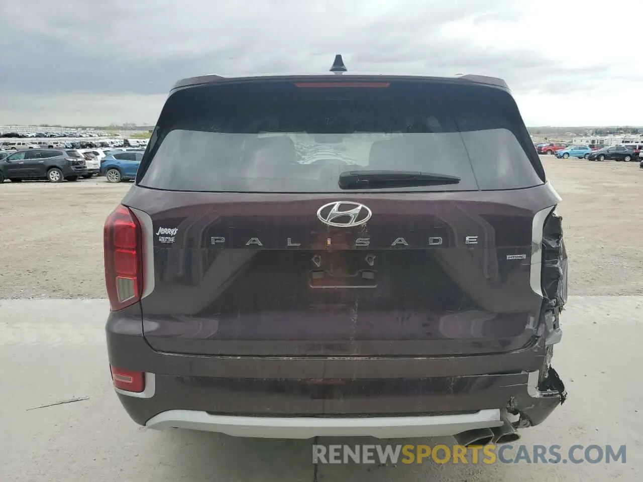 6 Photograph of a damaged car KM8R5DHE5MU189707 HYUNDAI PALISADE 2021