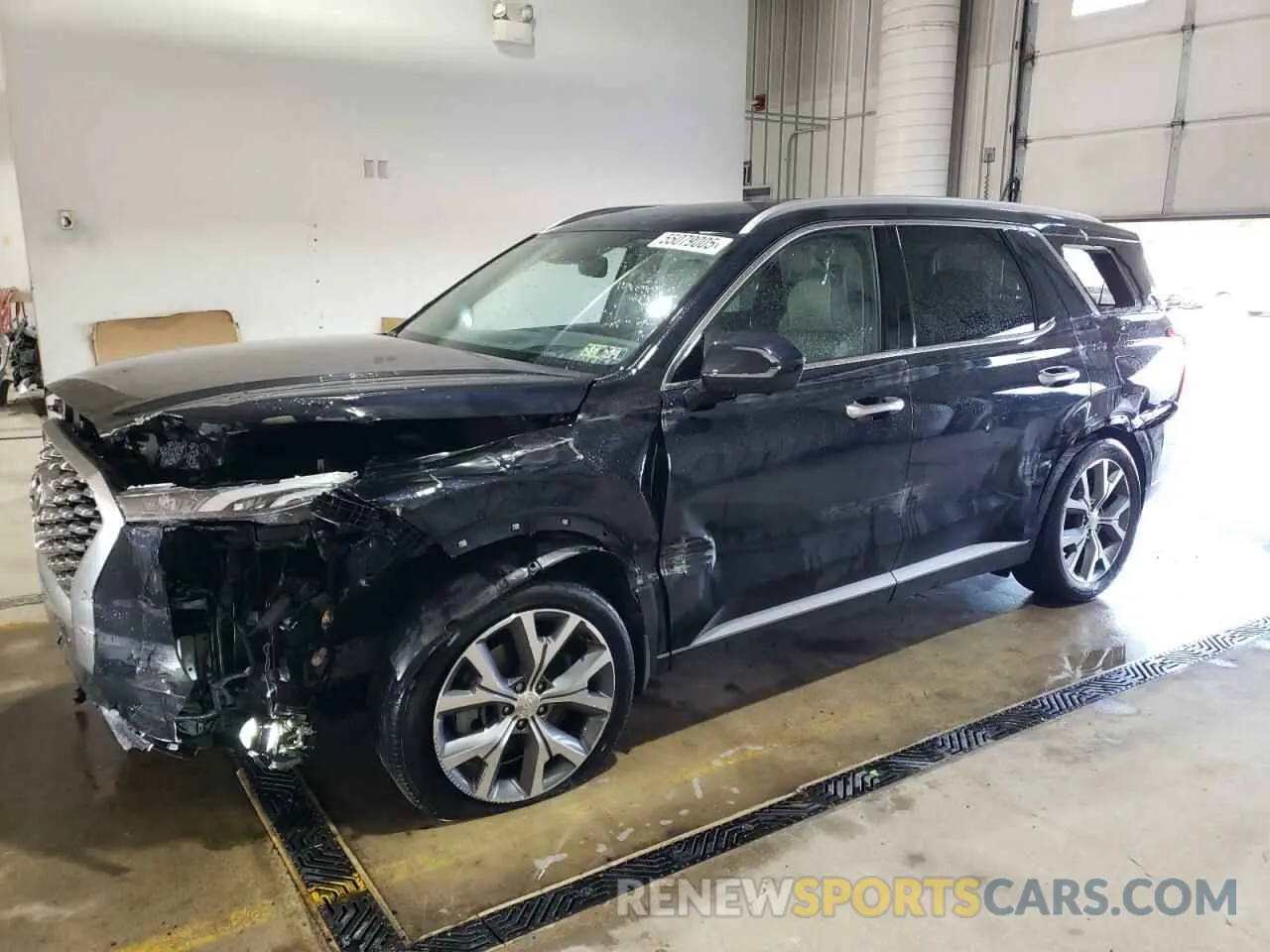 1 Photograph of a damaged car KM8R5DHE5MU204142 HYUNDAI PALISADE 2021