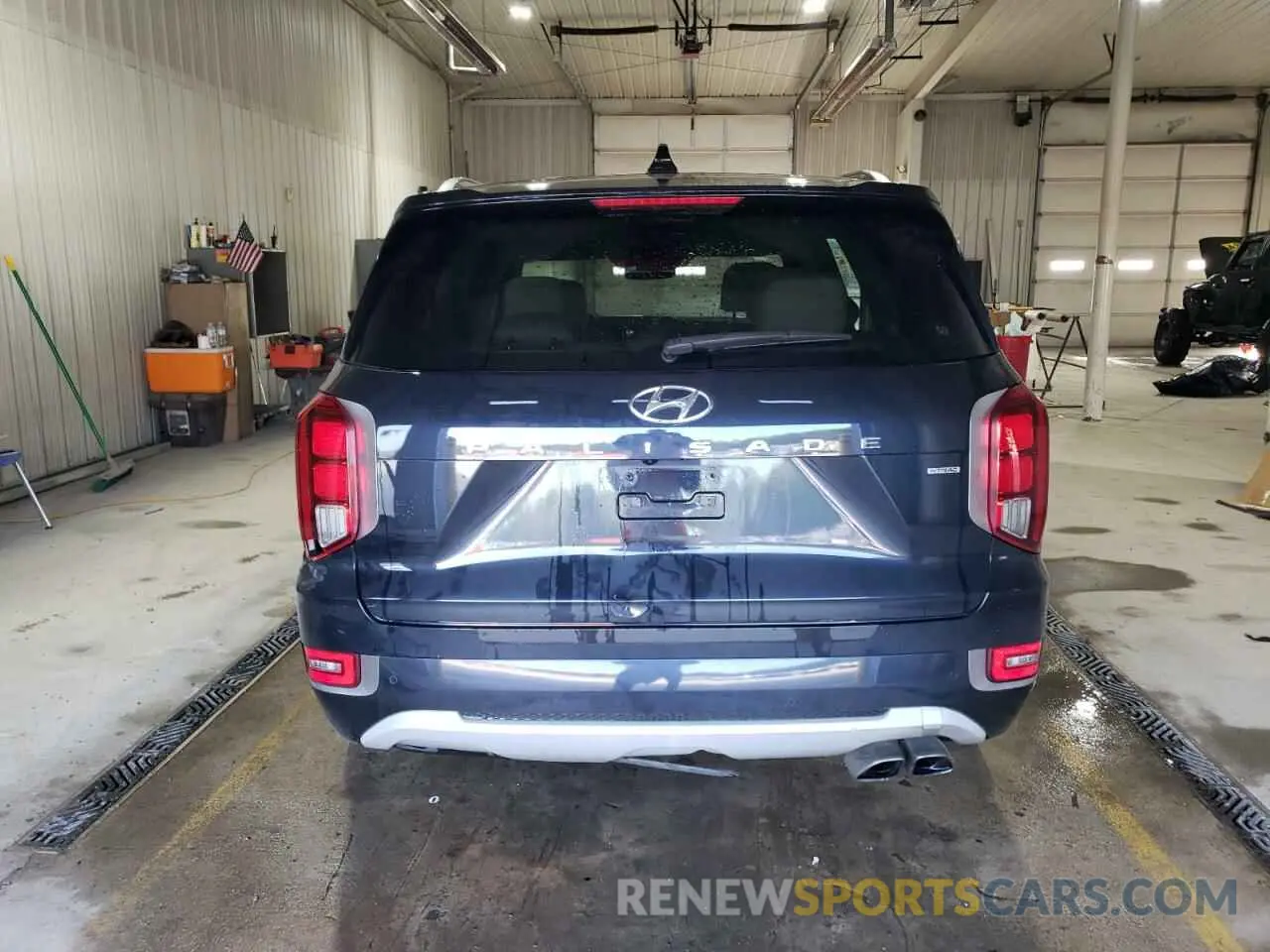 6 Photograph of a damaged car KM8R5DHE5MU204142 HYUNDAI PALISADE 2021