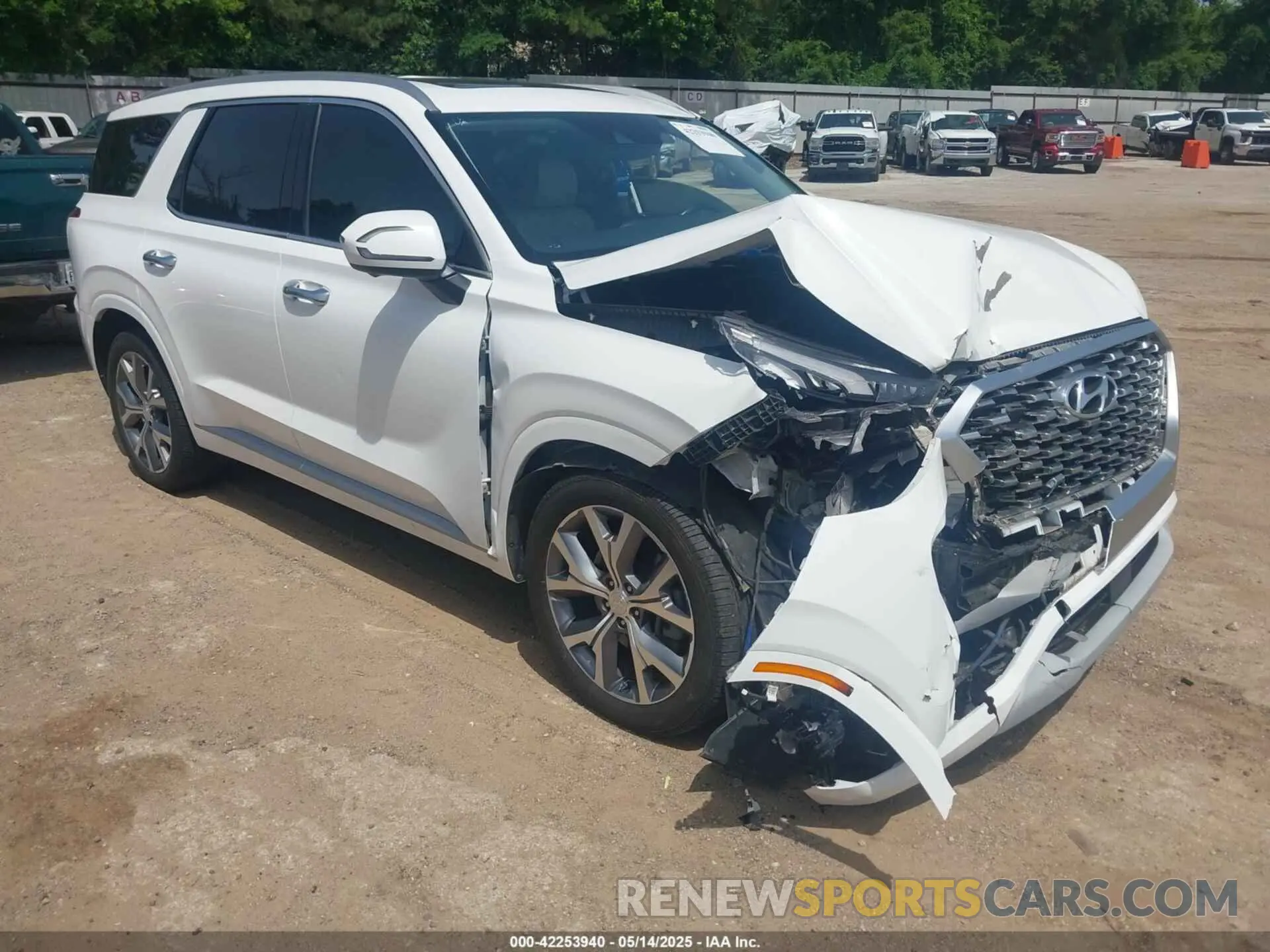 1 Фотография поврежденного автомобиля KM8R5DHE6MU309577 HYUNDAI PALISADE 2021