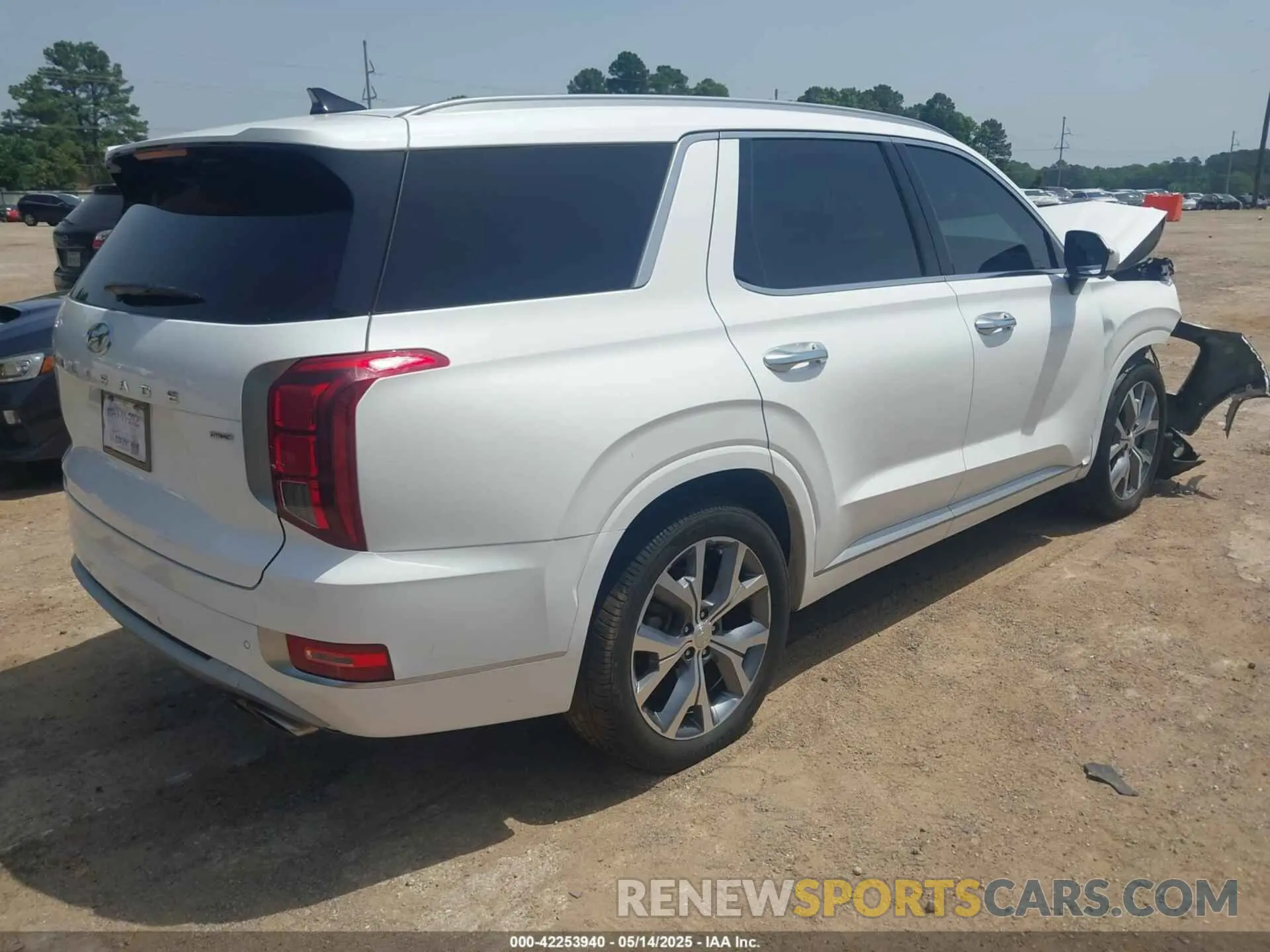 4 Фотография поврежденного автомобиля KM8R5DHE6MU309577 HYUNDAI PALISADE 2021