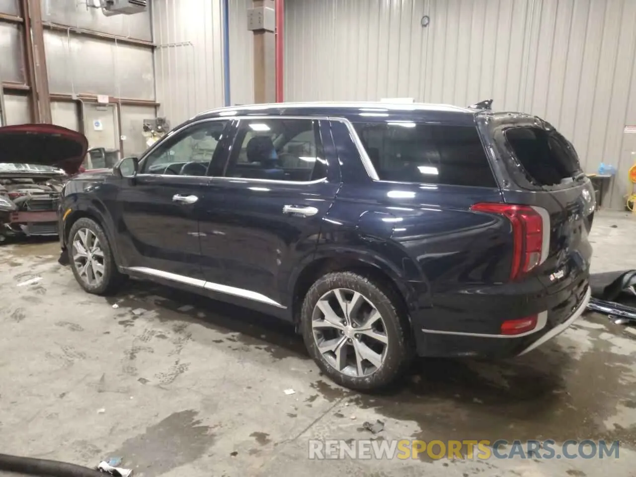 2 Фотография поврежденного автомобиля KM8R5DHE7MU202277 HYUNDAI PALISADE 2021