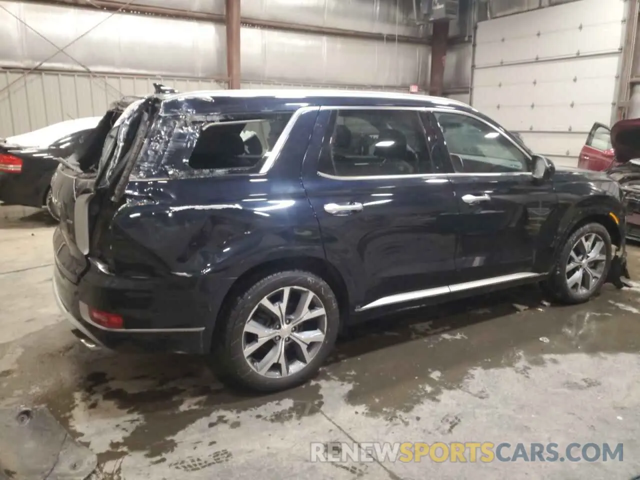 3 Фотография поврежденного автомобиля KM8R5DHE7MU202277 HYUNDAI PALISADE 2021