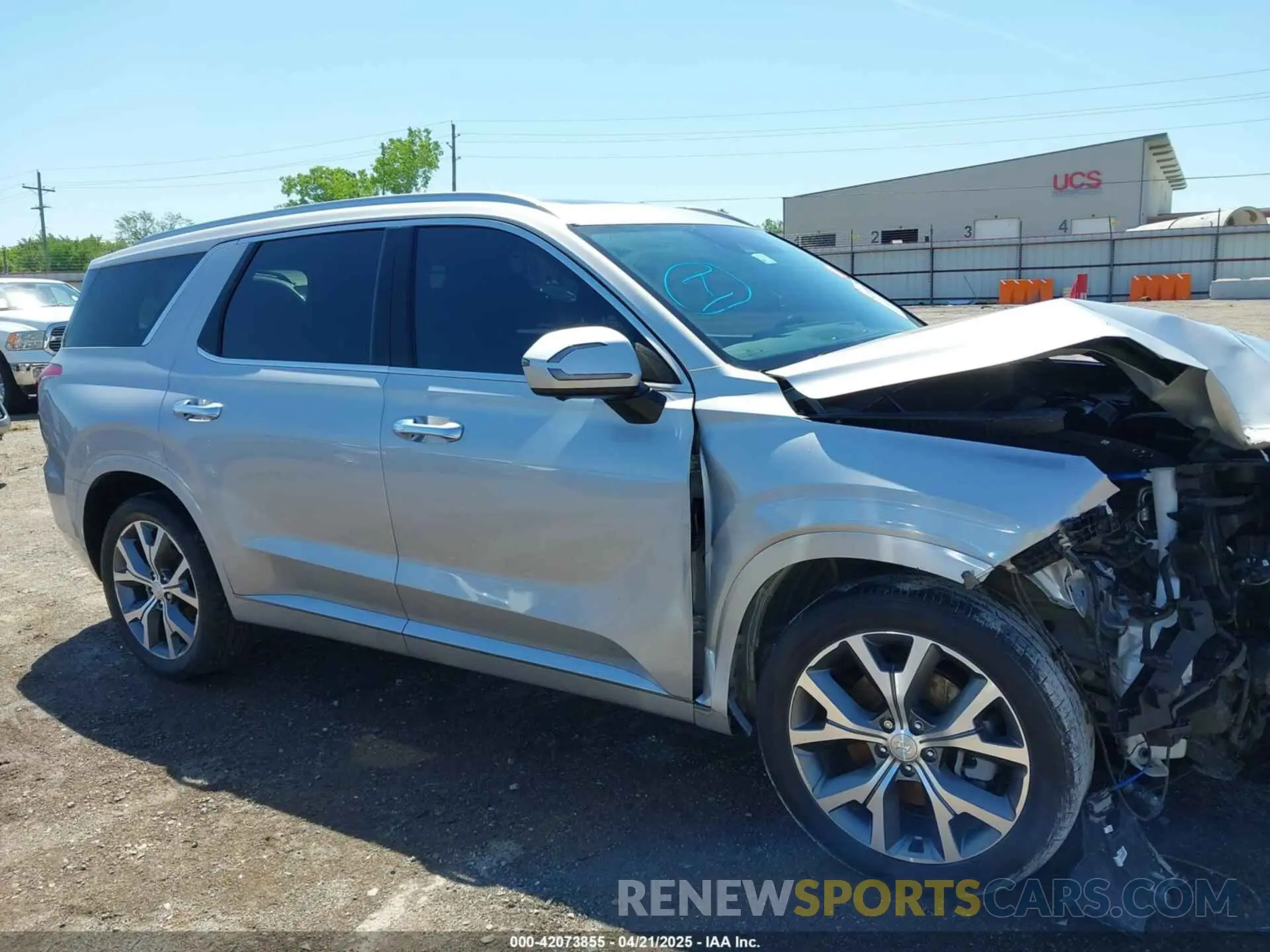 13 Фотография поврежденного автомобиля KM8R5DHE7MU326887 HYUNDAI PALISADE 2021