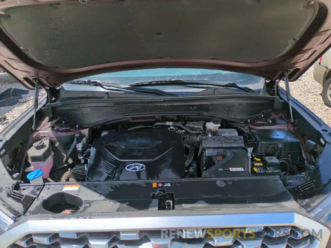 11 Photograph of a damaged car KM8R5DHE8MU293768 HYUNDAI PALISADE 2021