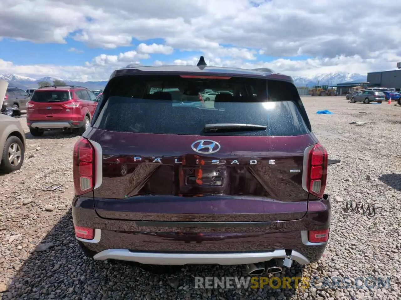 6 Photograph of a damaged car KM8R5DHE8MU293768 HYUNDAI PALISADE 2021