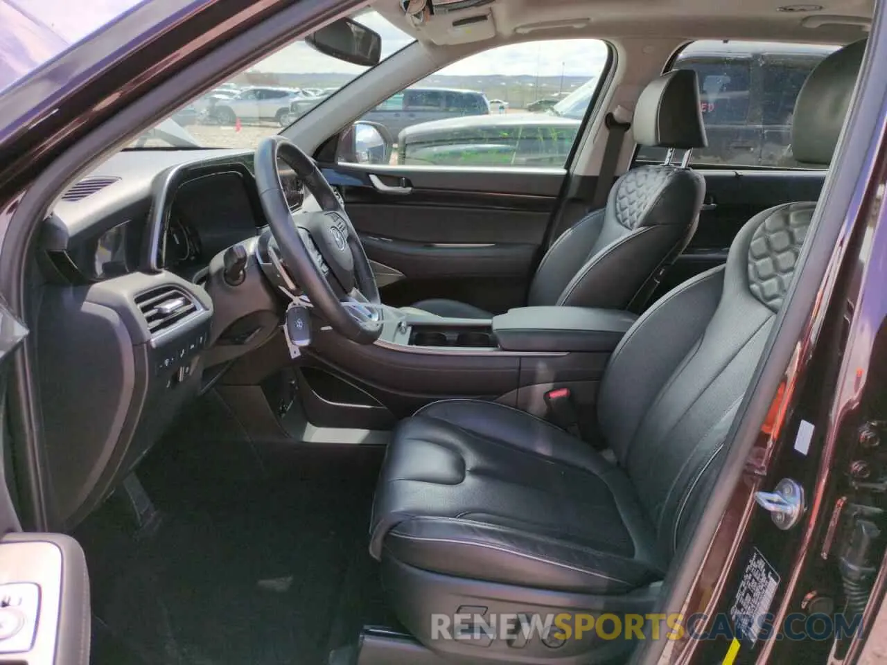 7 Photograph of a damaged car KM8R5DHE8MU293768 HYUNDAI PALISADE 2021