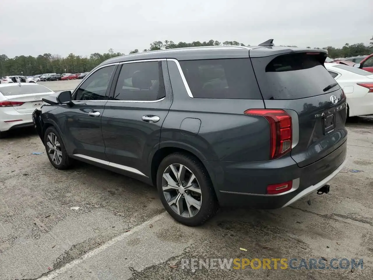 2 Фотография поврежденного автомобиля KM8R5DHE9MU175096 HYUNDAI PALISADE 2021