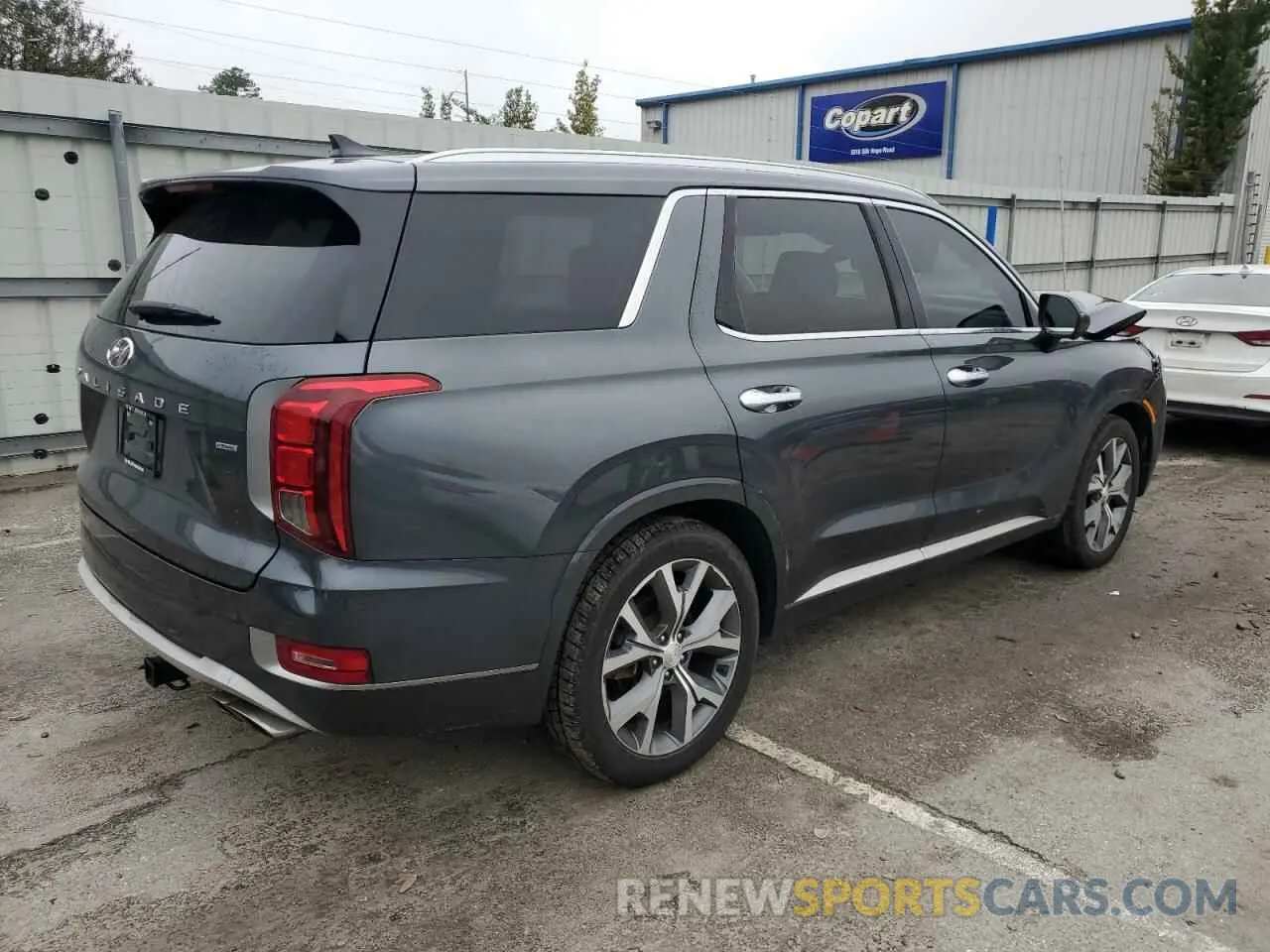 3 Фотография поврежденного автомобиля KM8R5DHE9MU175096 HYUNDAI PALISADE 2021