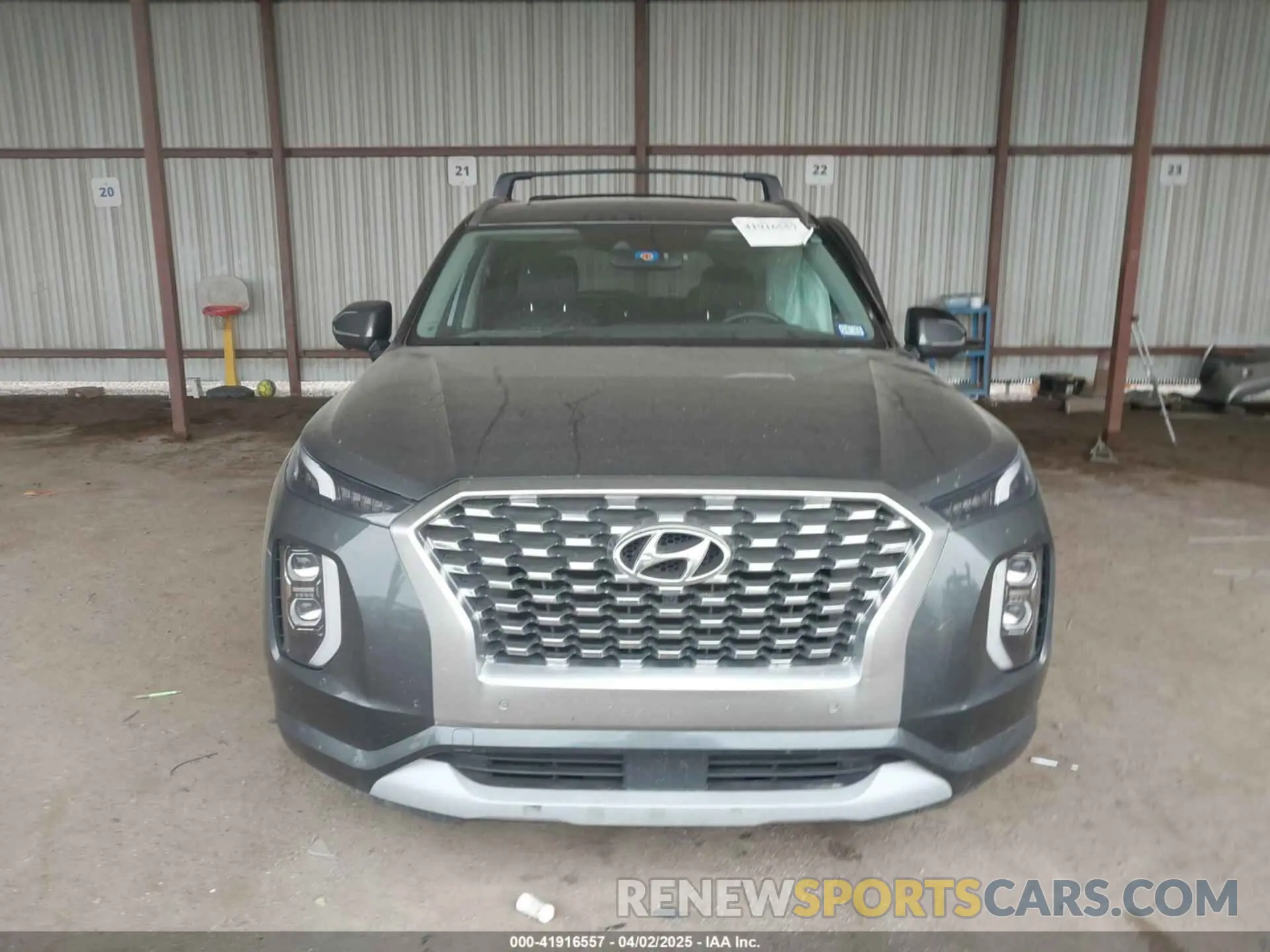 12 Photograph of a damaged car KM8R5DHEXMU298034 HYUNDAI PALISADE 2021