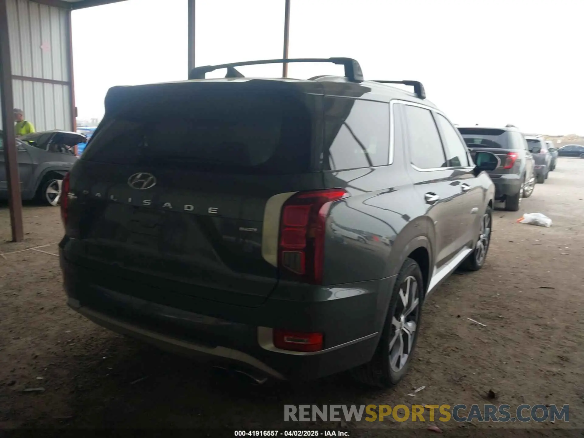 4 Photograph of a damaged car KM8R5DHEXMU298034 HYUNDAI PALISADE 2021