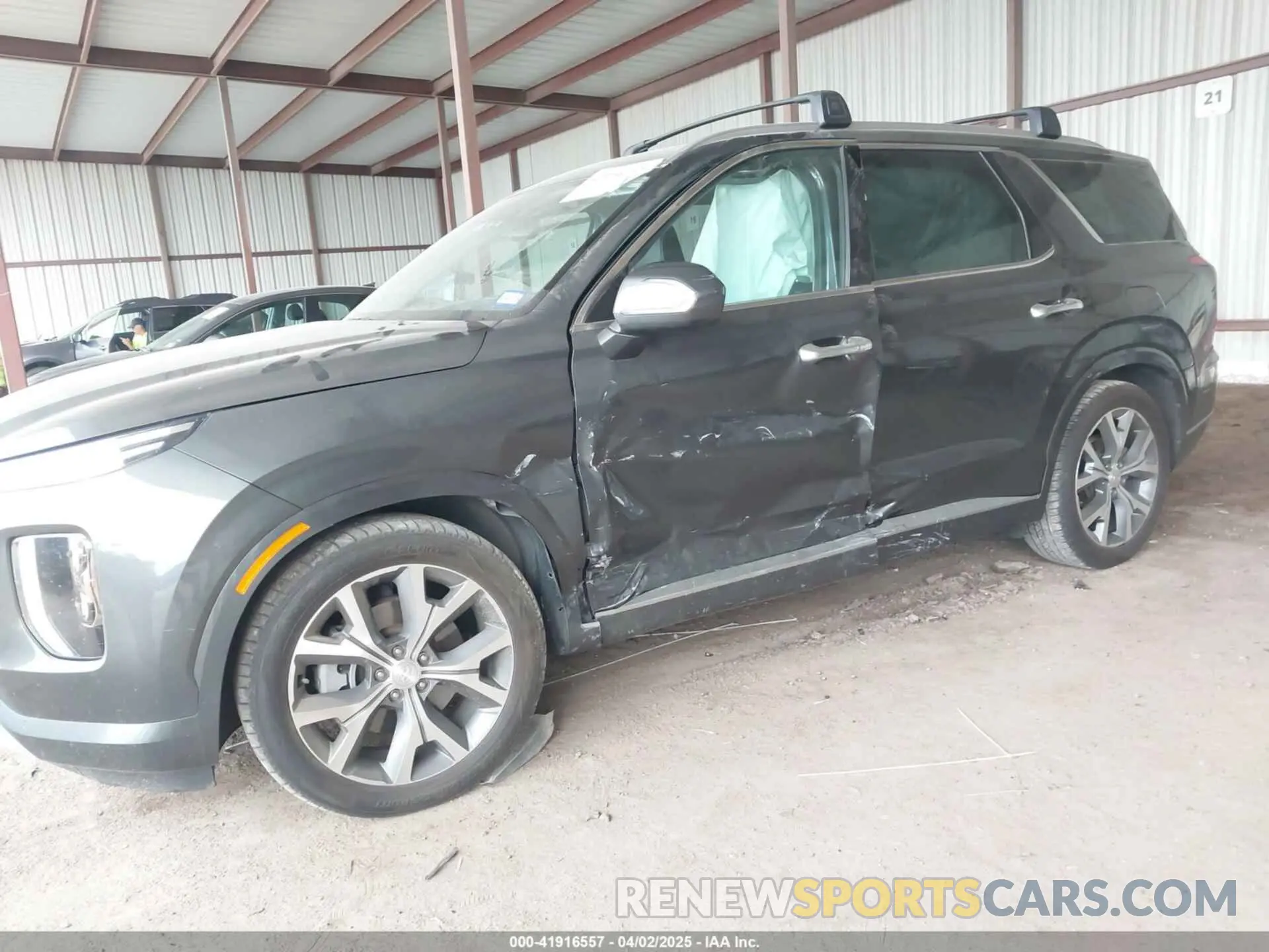 6 Photograph of a damaged car KM8R5DHEXMU298034 HYUNDAI PALISADE 2021