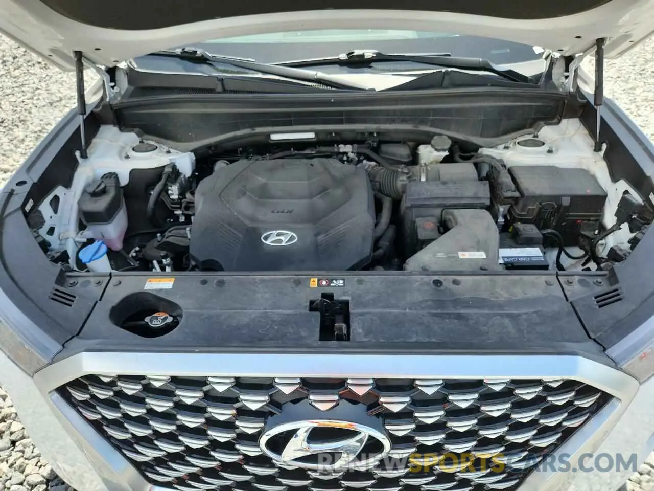 11 Photograph of a damaged car KM8R74HE3MU276192 HYUNDAI PALISADE 2021
