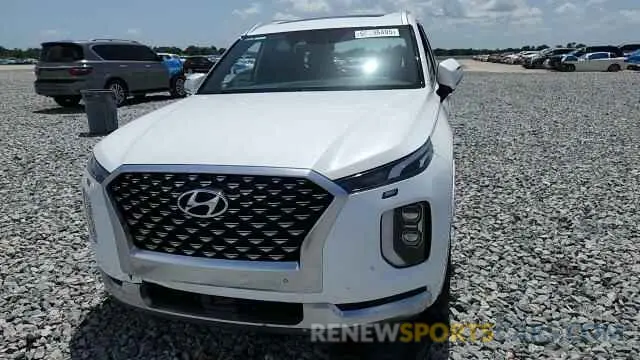 13 Photograph of a damaged car KM8R74HE3MU276192 HYUNDAI PALISADE 2021