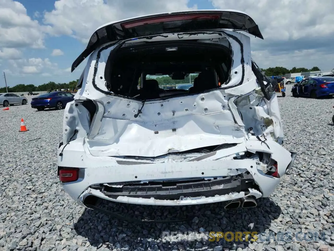 6 Photograph of a damaged car KM8R74HE3MU276192 HYUNDAI PALISADE 2021