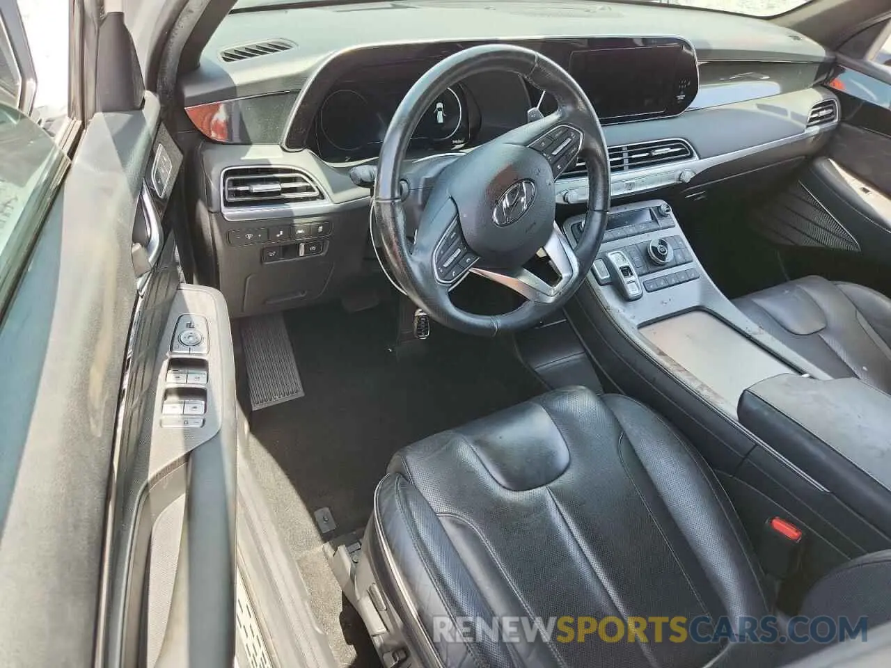 8 Photograph of a damaged car KM8R74HE3MU276192 HYUNDAI PALISADE 2021