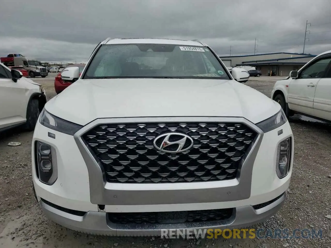 5 Photograph of a damaged car KM8R74HE3MU295647 HYUNDAI PALISADE 2021