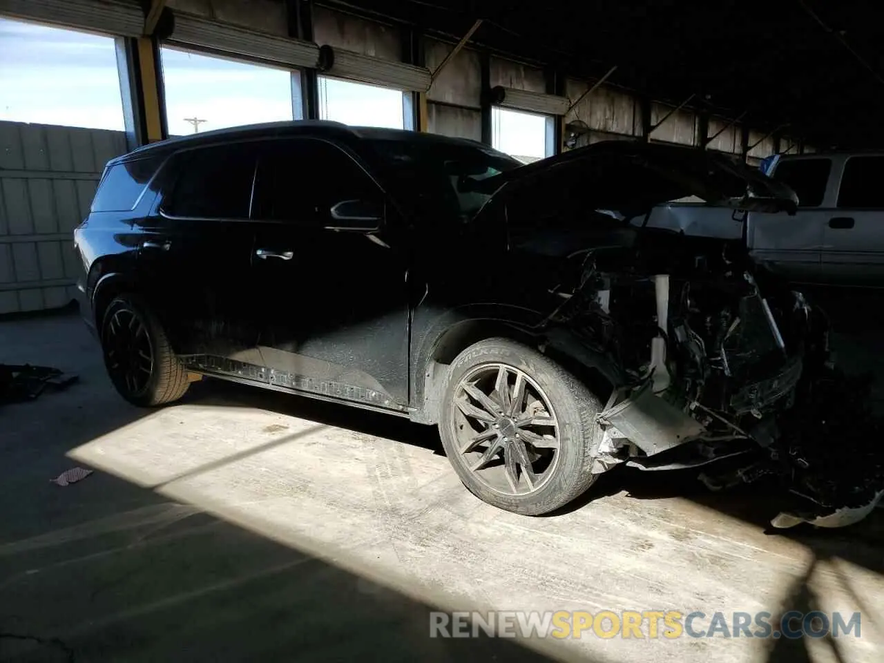 4 Photograph of a damaged car KM8R74HE5MU263976 HYUNDAI PALISADE 2021