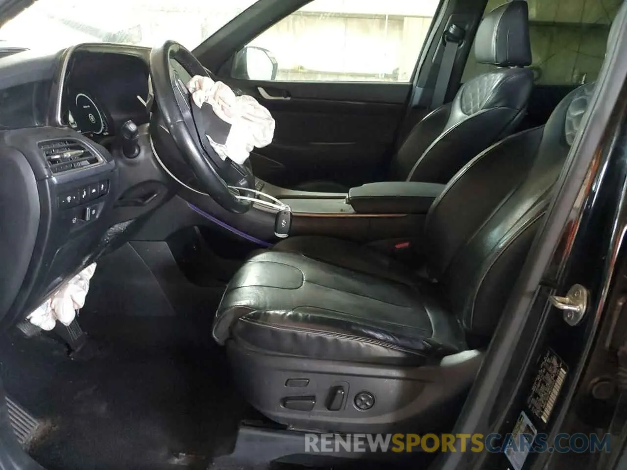 7 Photograph of a damaged car KM8R74HE5MU263976 HYUNDAI PALISADE 2021