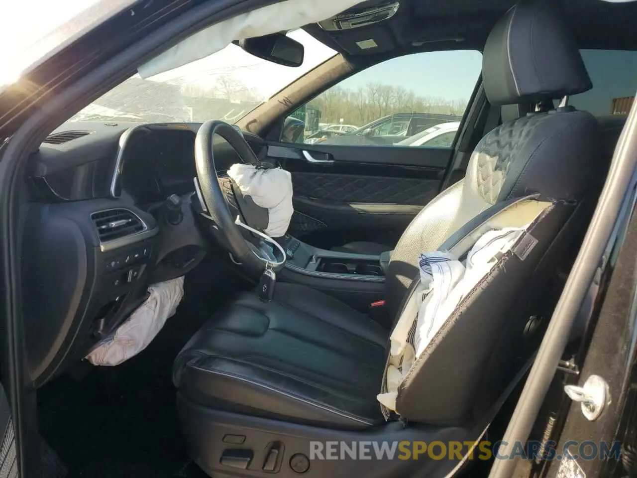 7 Photograph of a damaged car KM8R74HE7MU318671 HYUNDAI PALISADE 2021