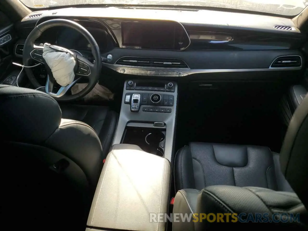 8 Photograph of a damaged car KM8R74HE7MU318671 HYUNDAI PALISADE 2021