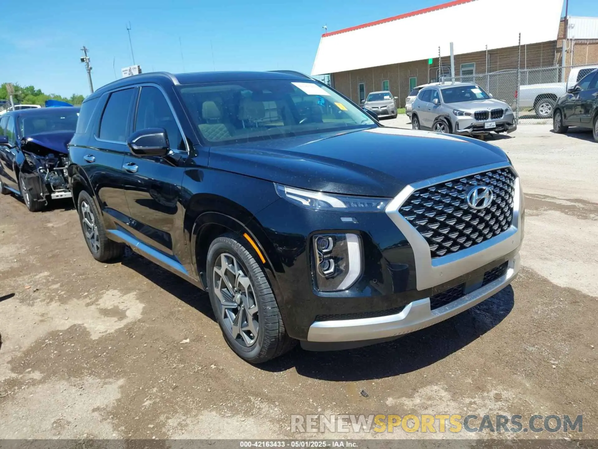 1 Фотография поврежденного автомобиля KM8R7DHE0MU206472 HYUNDAI PALISADE 2021