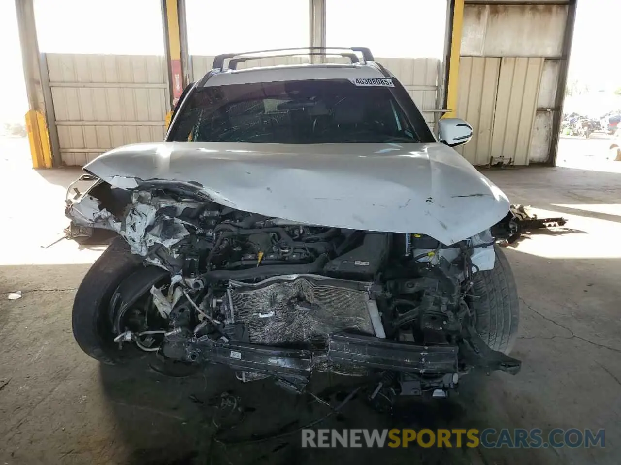 5 Фотография поврежденного автомобиля KM8R7DHE0MU221604 HYUNDAI PALISADE 2021