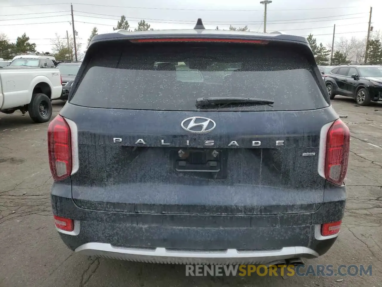 6 Фотография поврежденного автомобиля KM8R7DHE1MU334039 HYUNDAI PALISADE 2021