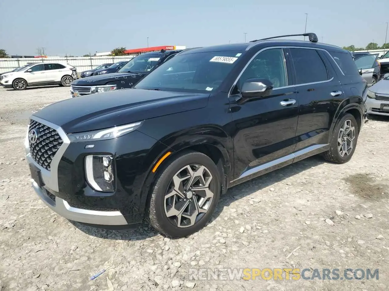 1 Photograph of a damaged car KM8R7DHE3MU178747 HYUNDAI PALISADE 2021