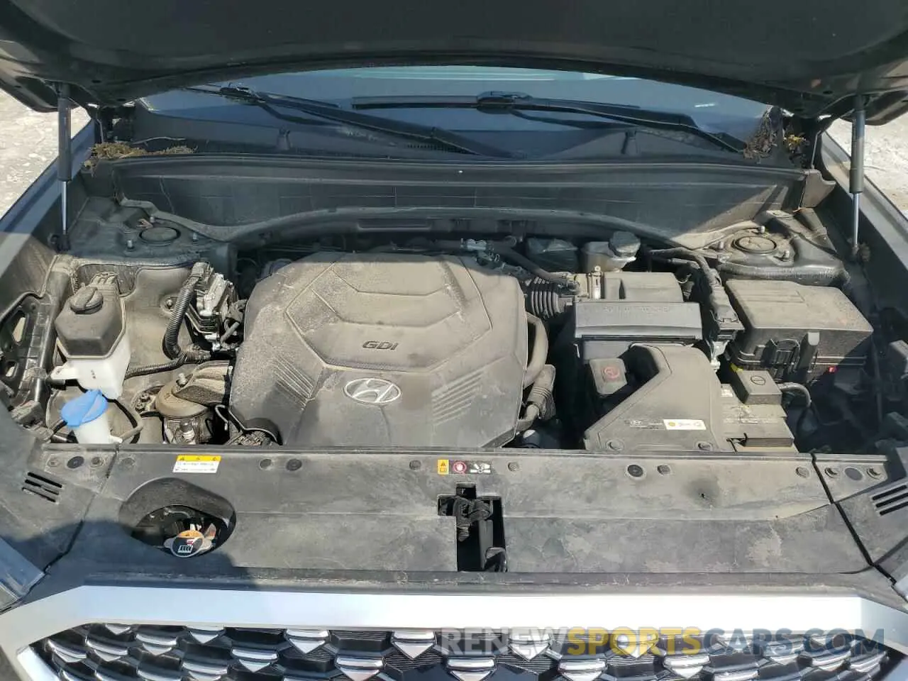 12 Photograph of a damaged car KM8R7DHE3MU178747 HYUNDAI PALISADE 2021