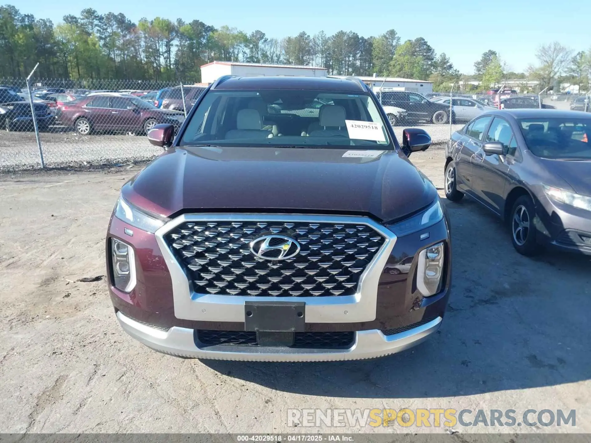 12 Фотография поврежденного автомобиля KM8R7DHE3MU273650 HYUNDAI PALISADE 2021