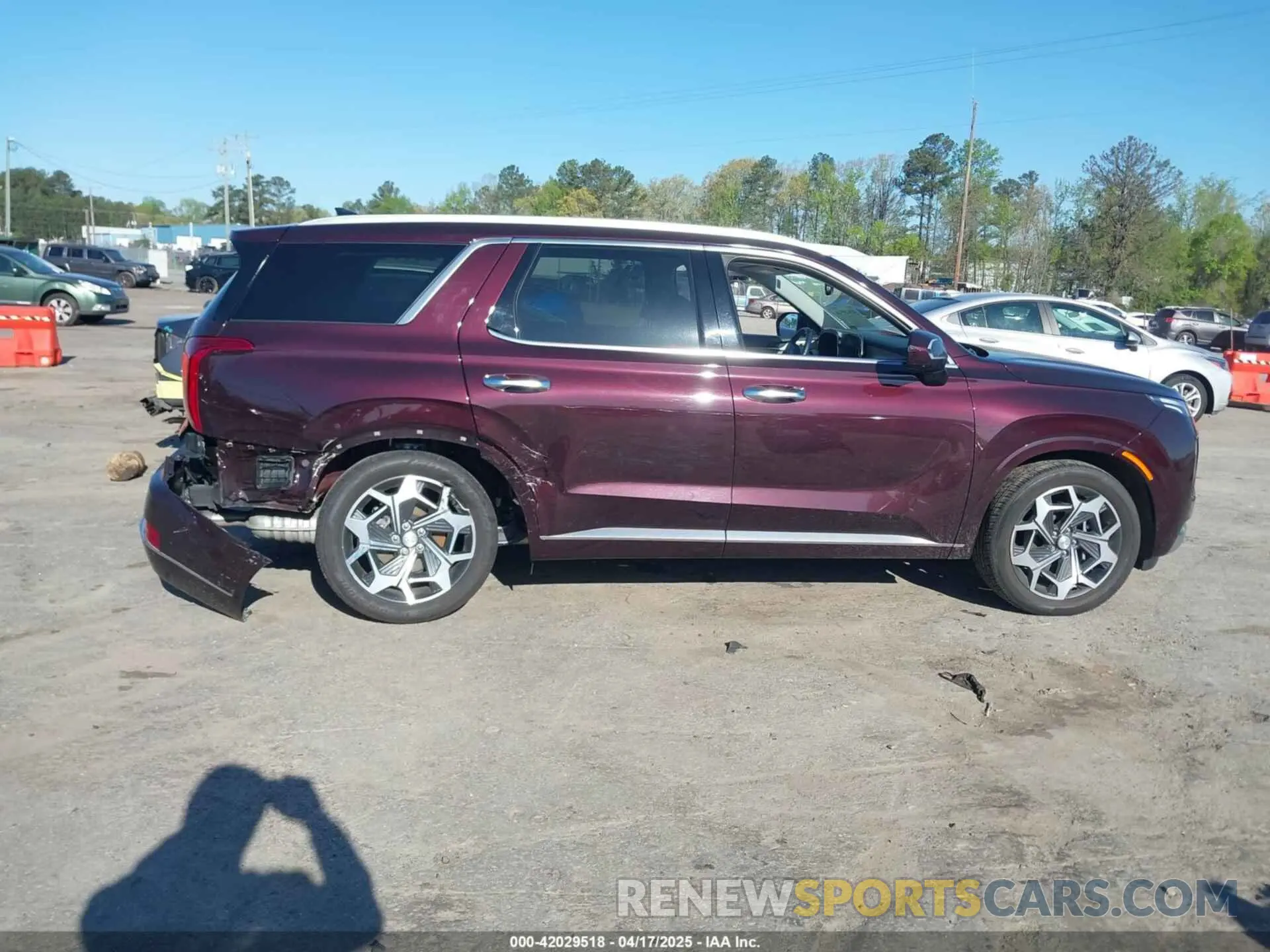 13 Фотография поврежденного автомобиля KM8R7DHE3MU273650 HYUNDAI PALISADE 2021