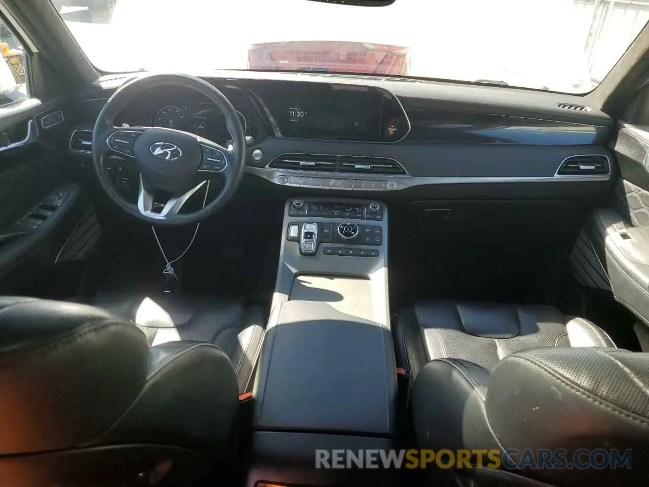 8 Photograph of a damaged car KM8R7DHE5MU179219 HYUNDAI PALISADE 2021