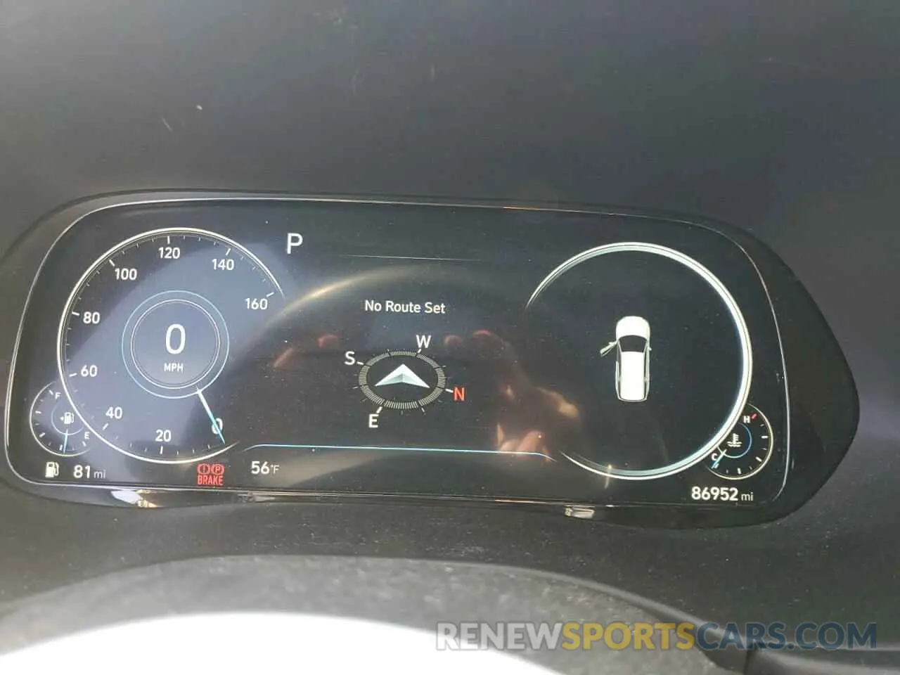 9 Photograph of a damaged car KM8R7DHE5MU179219 HYUNDAI PALISADE 2021