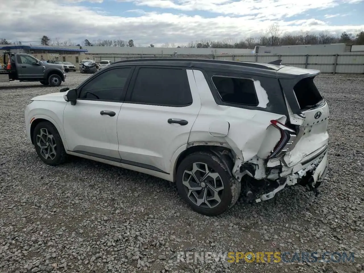 2 Фотография поврежденного автомобиля KM8R7DHE5MU266831 HYUNDAI PALISADE 2021