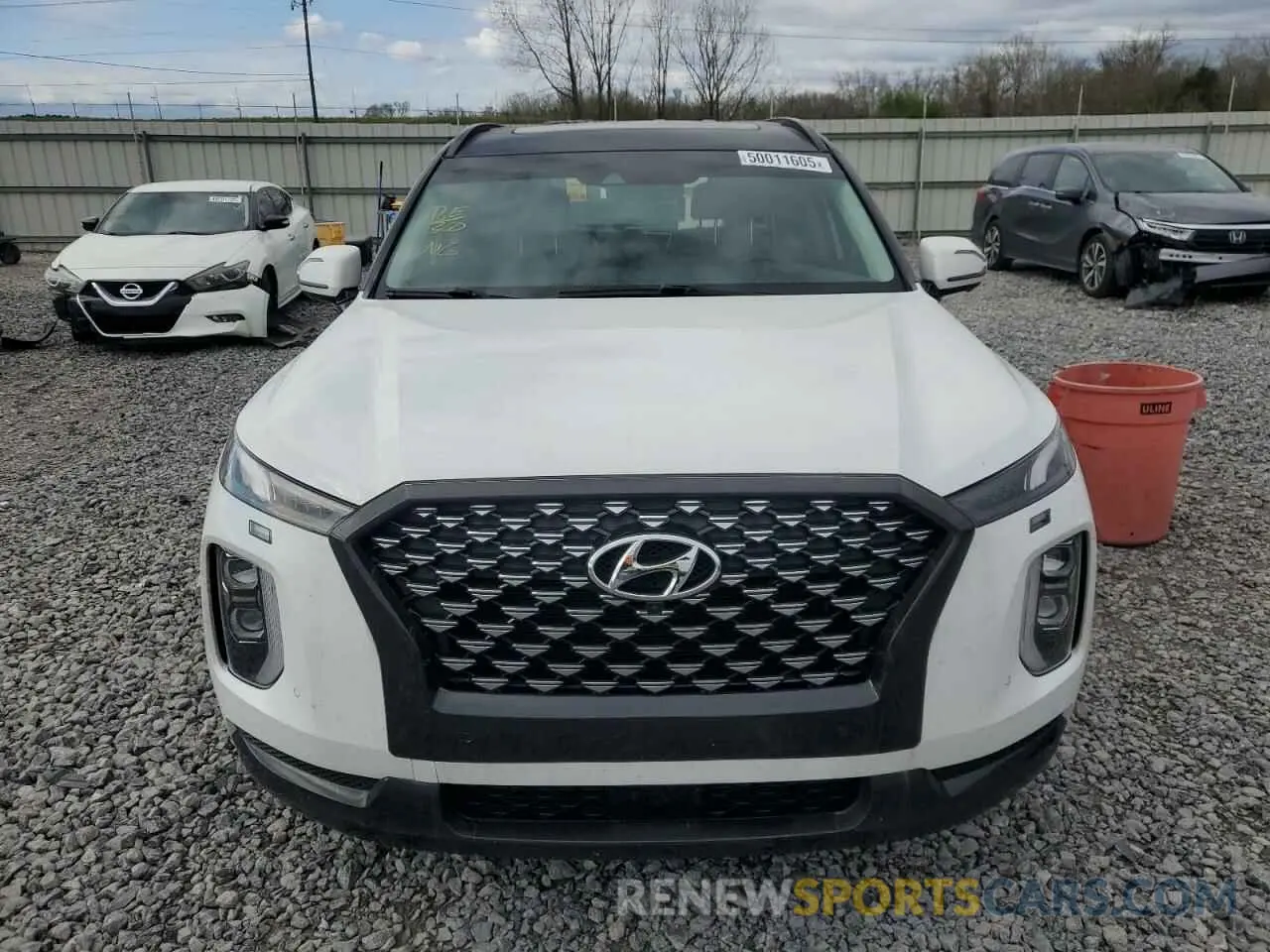 5 Фотография поврежденного автомобиля KM8R7DHE5MU266831 HYUNDAI PALISADE 2021