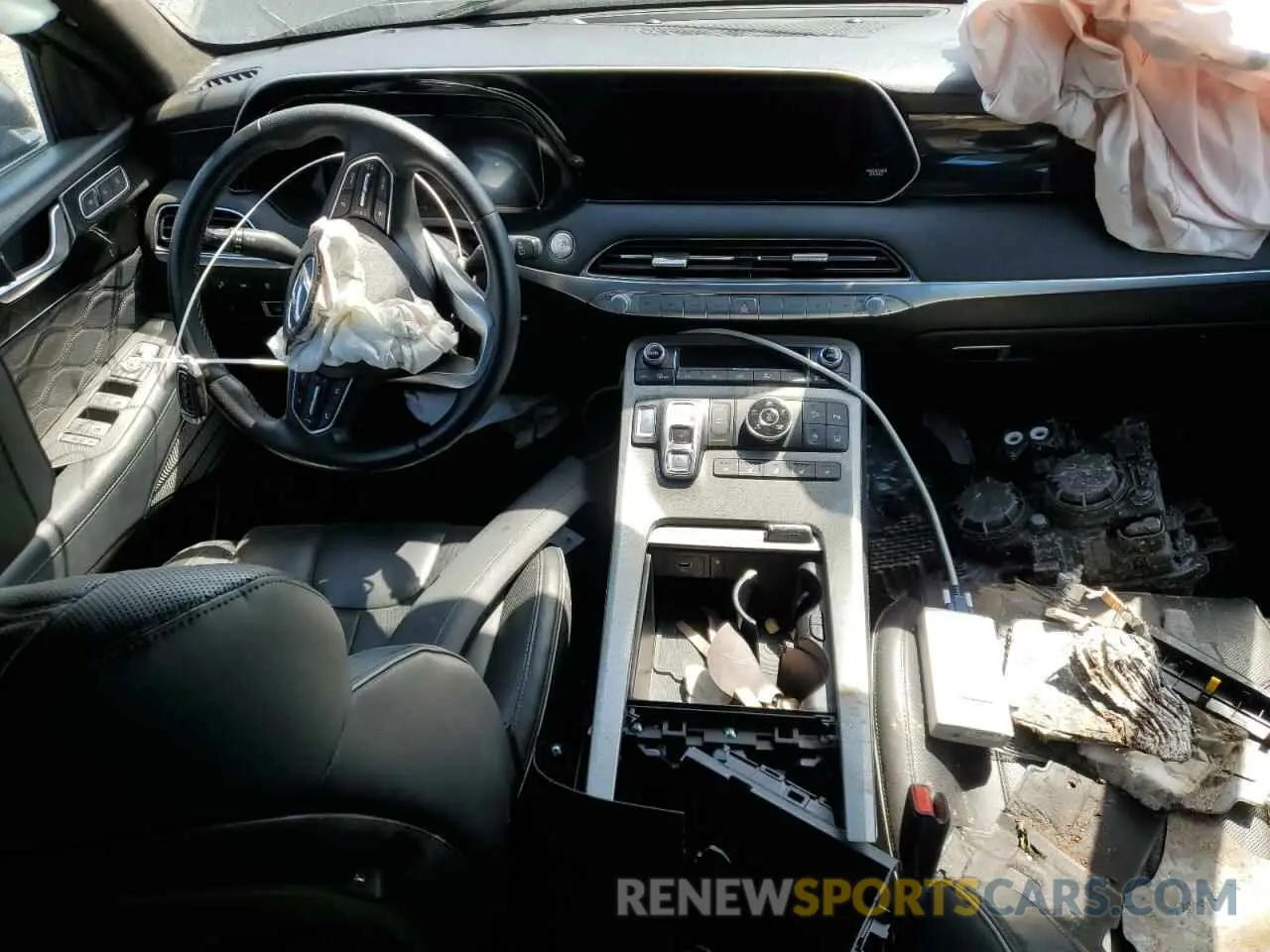 8 Photograph of a damaged car KM8R7DHE5MU323898 HYUNDAI PALISADE 2021