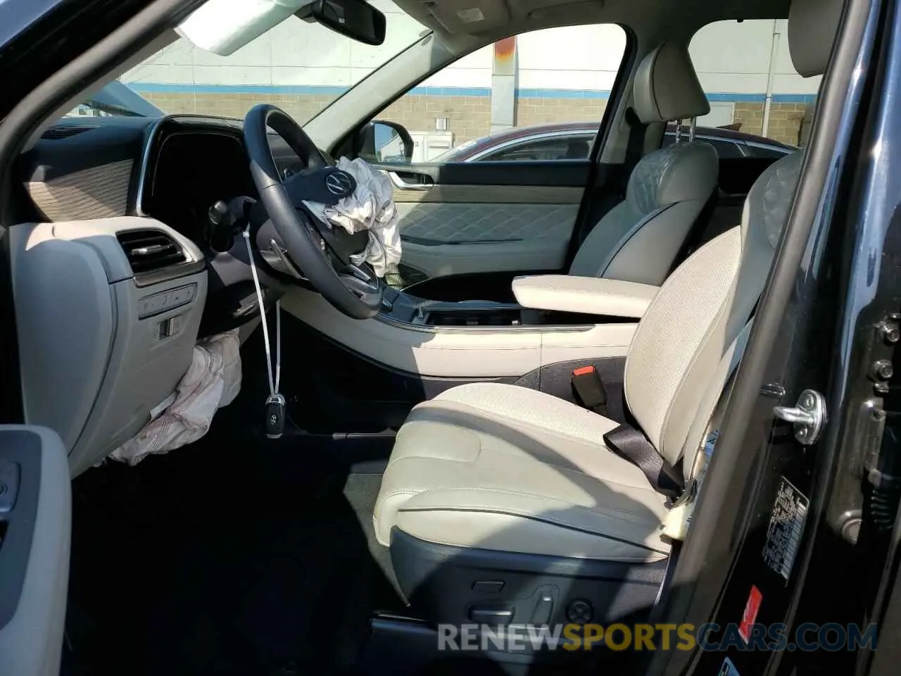 7 Photograph of a damaged car KM8R7DHE8MU174578 HYUNDAI PALISADE 2021