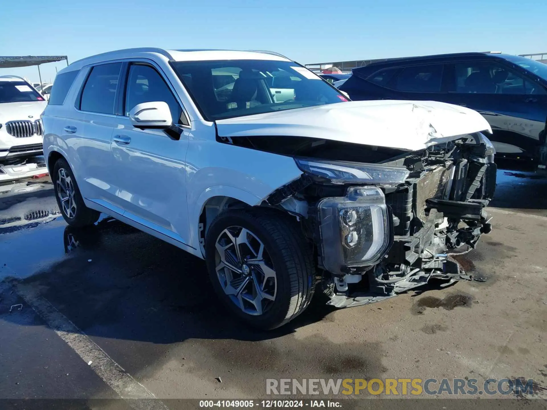1 Фотография поврежденного автомобиля KM8R7DHE9MU227398 HYUNDAI PALISADE 2021