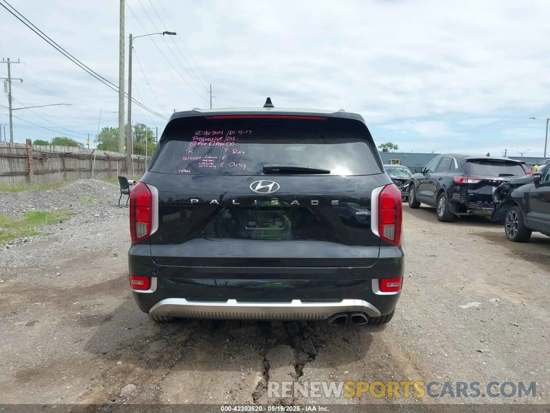 16 Photograph of a damaged car KM8R7DHE9MU246808 HYUNDAI PALISADE 2021
