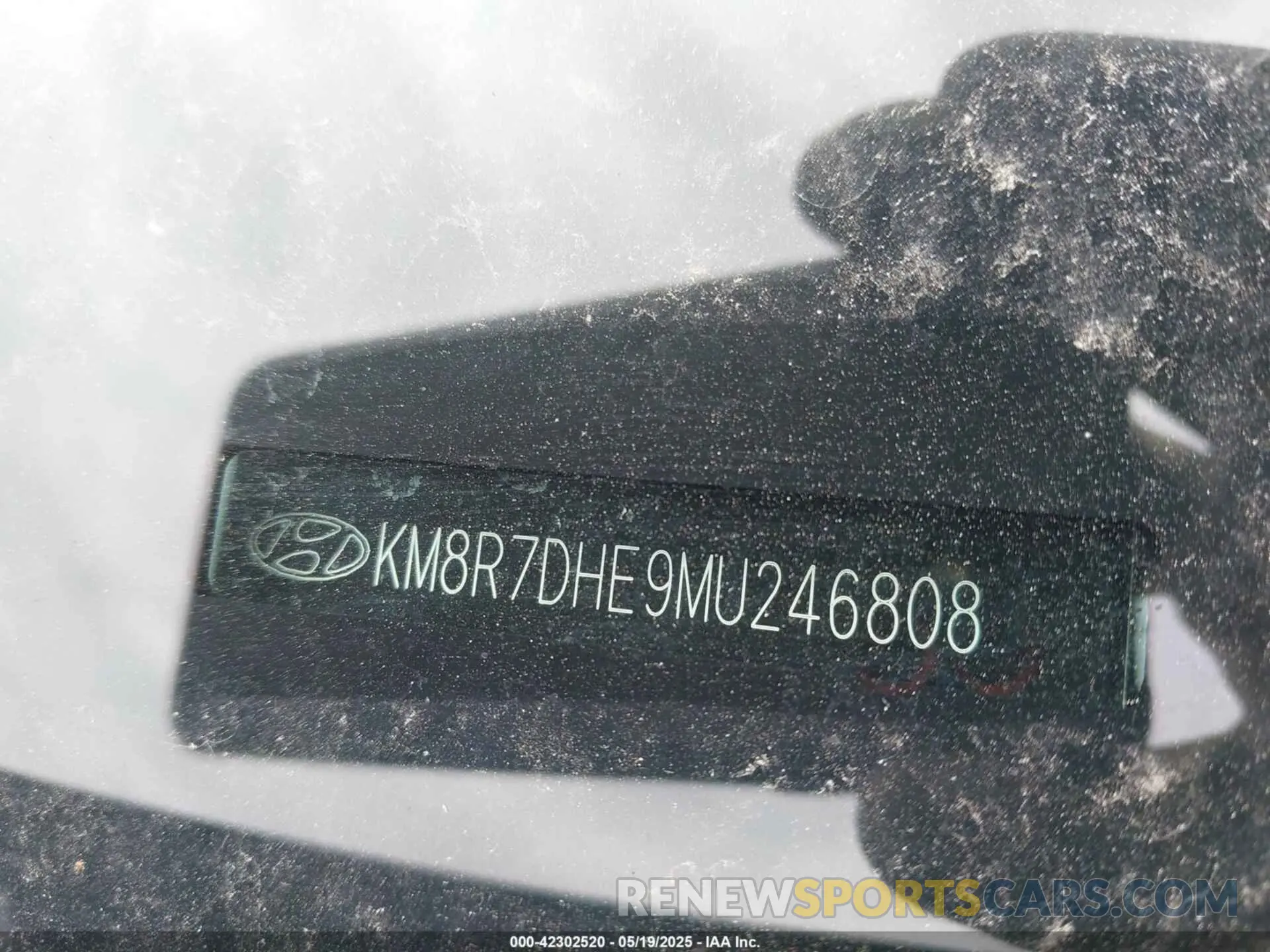 9 Photograph of a damaged car KM8R7DHE9MU246808 HYUNDAI PALISADE 2021