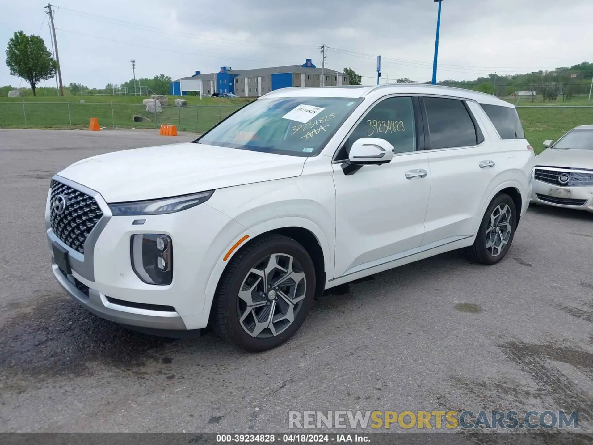 2 Фотография поврежденного автомобиля KM8R7DHEXMU309978 HYUNDAI PALISADE 2021